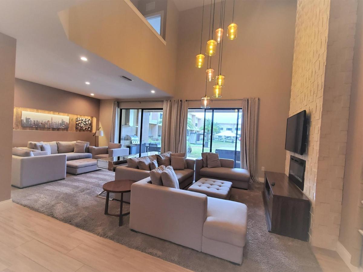 אורלנדו 7564 Magic Village 3 Suites Jacuzzi Bbq 8 Min Disney מראה חיצוני תמונה